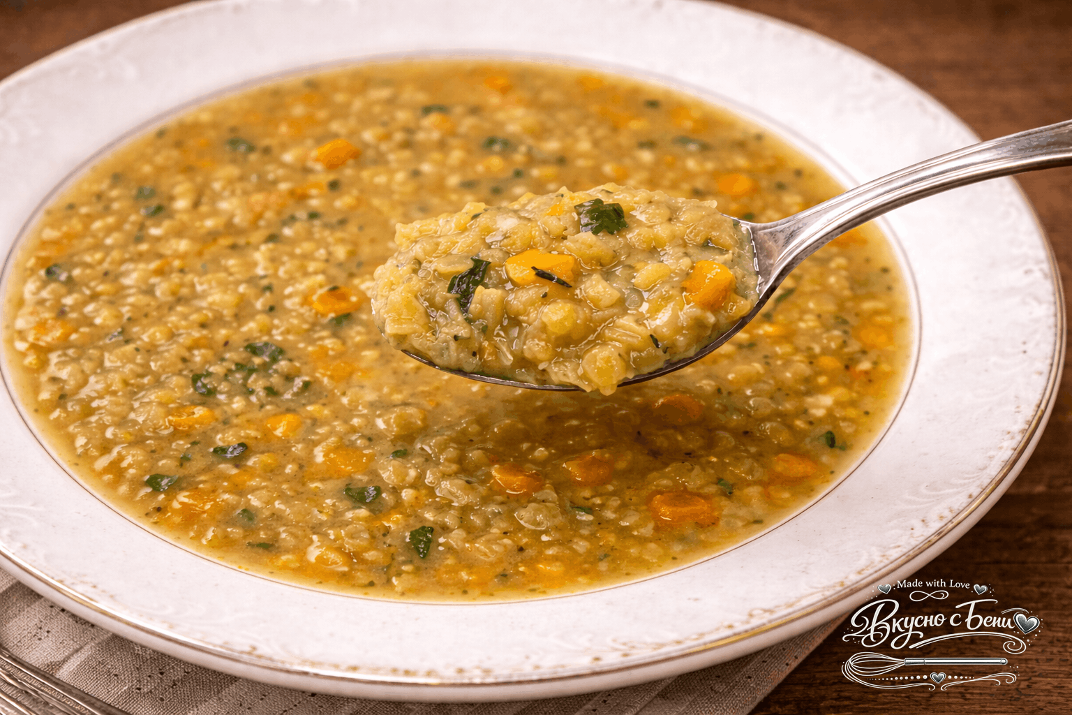 ЧЕРВЕНА ЛЕЩА СЪС ЗЕЛЕНЧУЦИ -Стъпка-6686