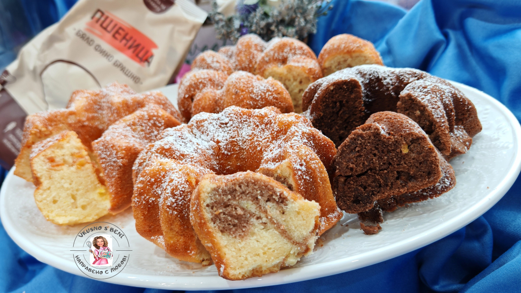 Пухкави мини кексчета асорти