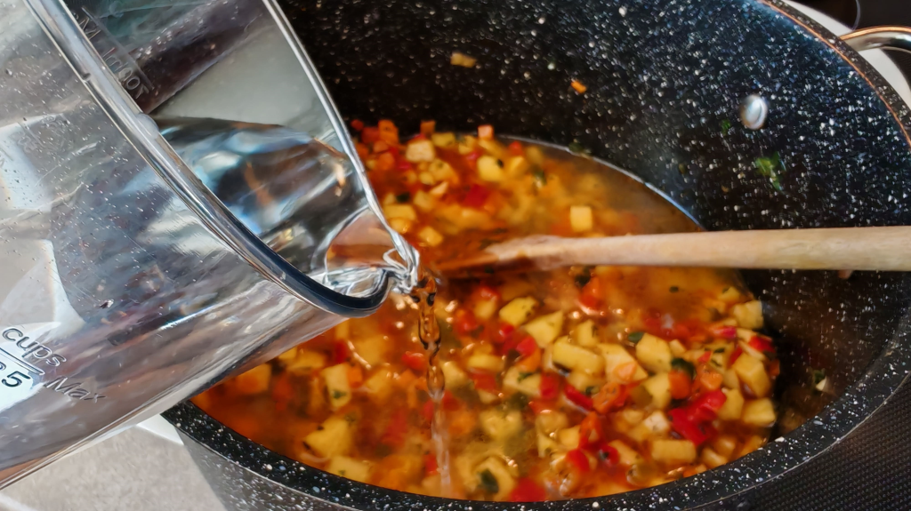 Постна супа с арпа-Стъпка-8369