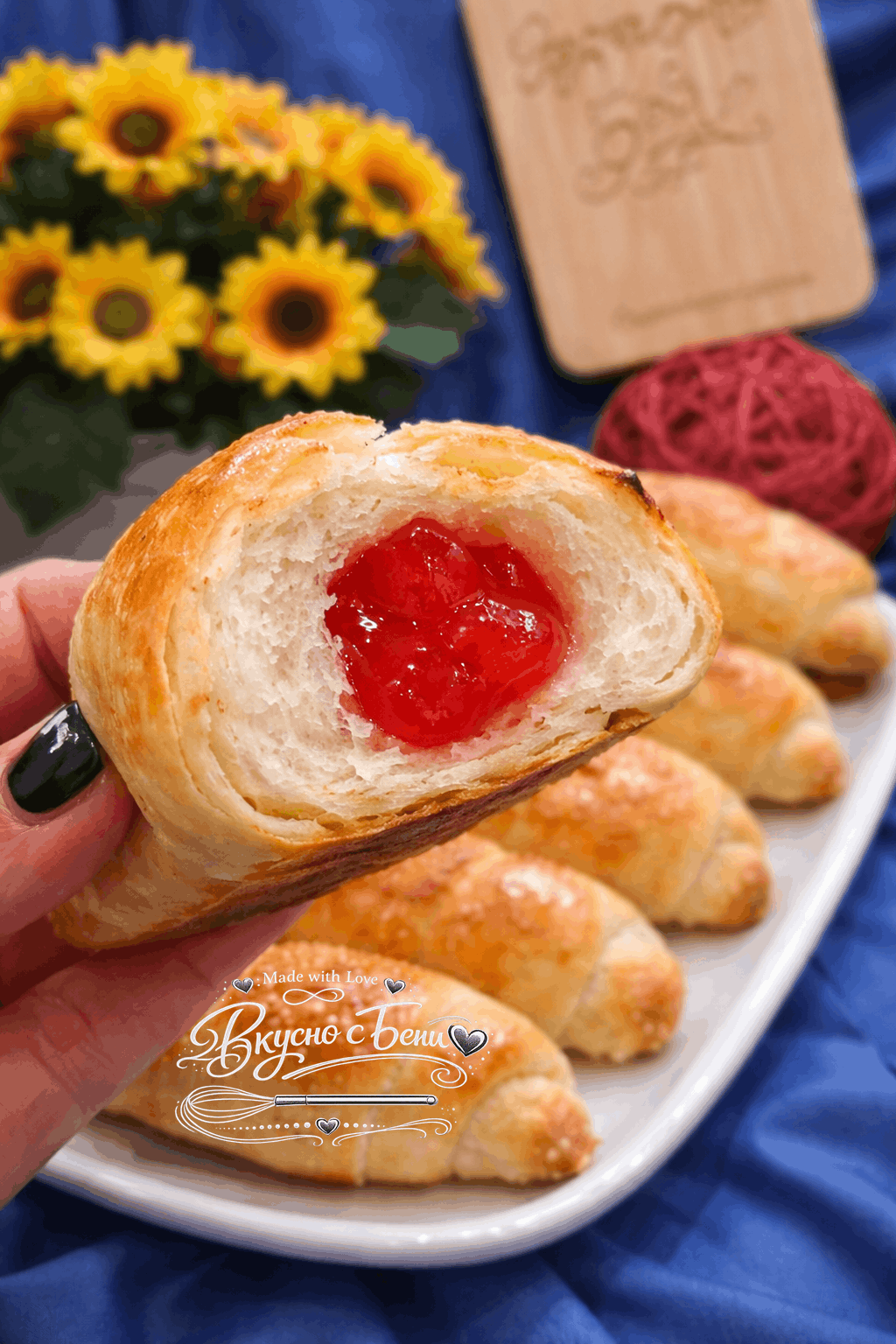 🥐 Кифлички с локум-Стъпка-7341